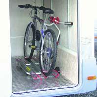 GARAGE STANDARD To transport your bicycles in Motorhomes with garage facility GARAGE PLUS
