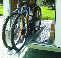 Pro 2. Bike Carrier for motorhomes with garage facility.