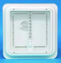 Ideal for small spaces Vent28 Crystal New 28x28cm rooflight, without fan, ideal for