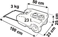02428A01A Roll-Tank 23 F: essential for caravans and