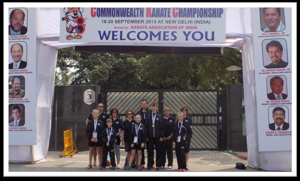 ! Below is a picture of our JION competitors and supporters at the entrance gate Strangely, the opening ceremony