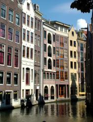 attraction, the Anne Frank House, home of the young