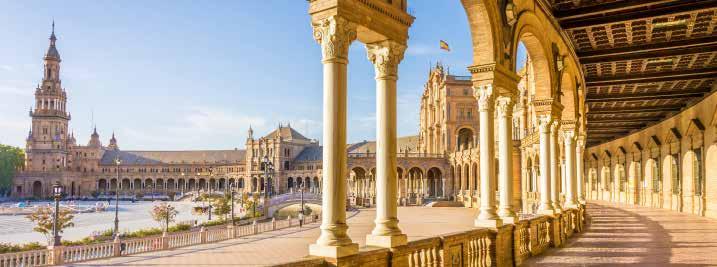 THE ITINERARY Day 9 Seville Walking Tour Join your tour leader for a morning walking tour of the city.