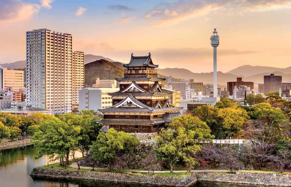 central japan cruises Traditional Japanese cuisine, fashion, art and architecture thrive in the central region of Japan.