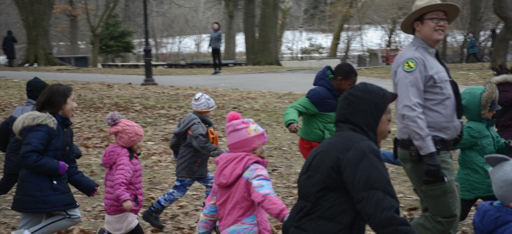 Urban Park Rangers Kids Week Feb. 18 22, 2019 School s out! Take the kids to the park to enjoy a variety of nature programs. Get outside and get excited!