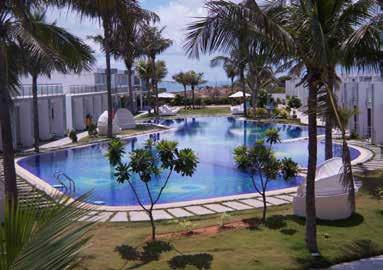 Hotels Grande Bay Resort (Mahabalipuram) A beautiful boutique hotel on the waterfront, the Grande Bay Resort is contemporary and stylish, set within 5 acres of lovely gardens and facilities including