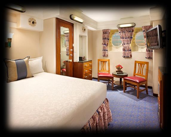 Standard Staterooms Rate $ 119 + Tax A perfect blend of authentic style and modern amenities.
