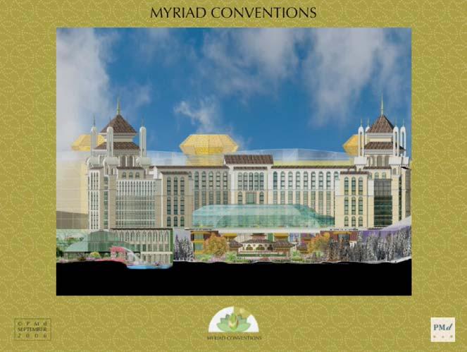 Myriad Resort Residences The Myriad Residences will be located on 175 acres and