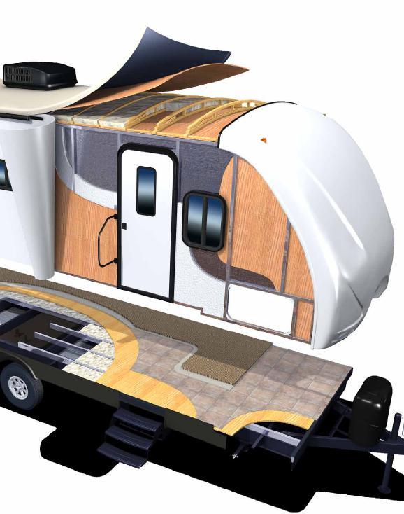 Sunset Trail travel trailers and fifth wheels are constructed to last.