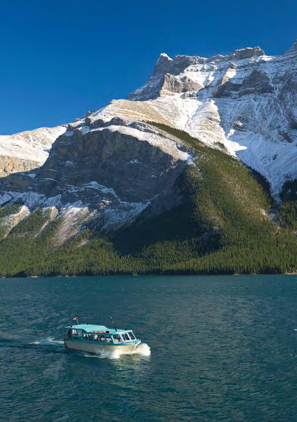 7 nights hotel accommodation 1 night onboard VIA Rail Rocky Mountaineer RedLeaf Service, Banff Vancouver (breakfast and lunch daily) Tours: Trolley Tour of Vancouver, Banff Explorer Tour, Jasper to