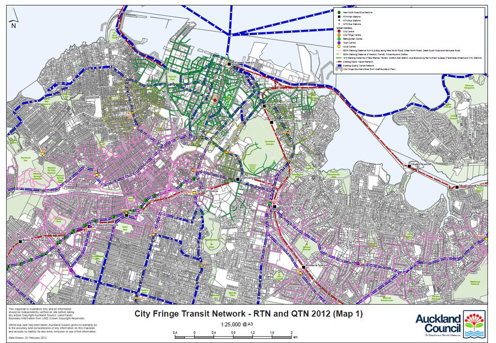 Unitary Plan Parking Provision Rules Auckland City Centre