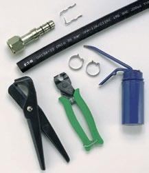 E-Z Clip System Eaton s E-Z Clip System is designed for assembly with Eaton multi-refrigerant hose GH134.