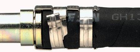 Note If the pliers are not kept square during closing of the clip, the clasp may have an offset. Use the pliers to correct the clasp alignment. E-Z Clip components should not be reused.