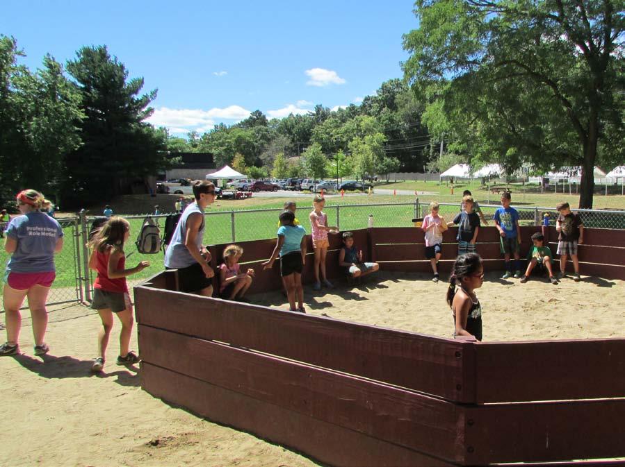 field trips, water play, swim lessons, sports and other physical activities, group team-building games, and project-based enrichment activities linked to the weekly theme that support summer learning.