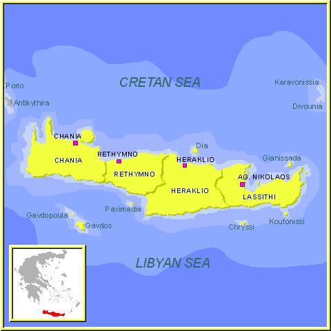 6 Location The amazing island of Crete Crete Crete (Greek: Κρήτη, Kríti ['kriti]; Ancient Greek: Κρήτη, Krḗtē) is the largest and most populous of the Greek islands, the 88th largest island in the