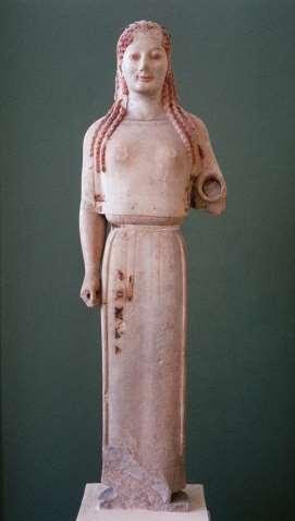 28. Peplos Kore from the Acropolis Theme: Human Figures in