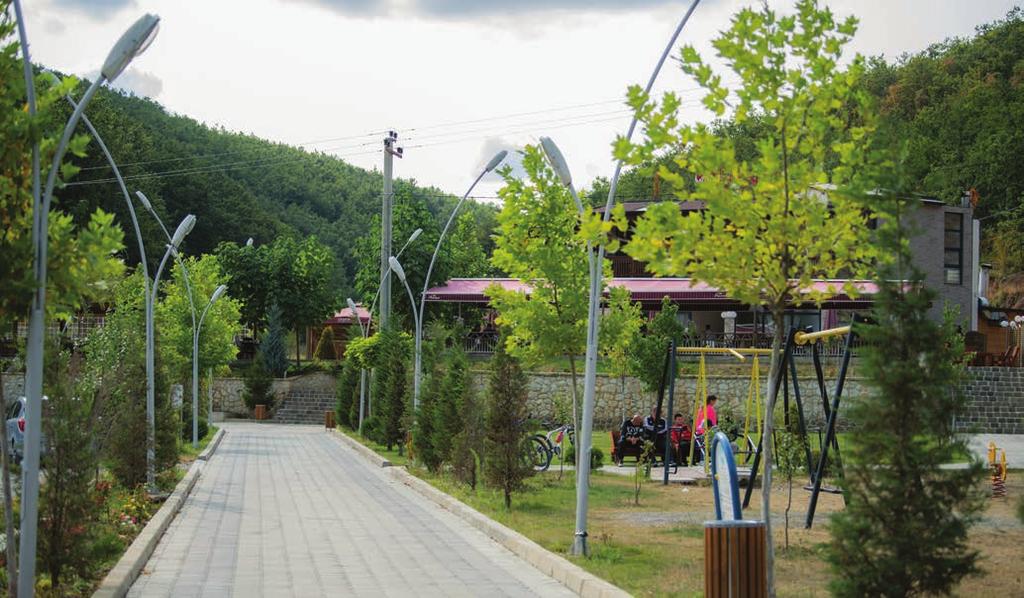 GËRSHETA RESORT OFFERS WALKING PATHS, PLAGROUND FOR CHILDREN, CAMPING SITE, BIKE AND HORSE RIDING EU 4 Kosovo: Paving the way to the European Union All we need to do is to continue further with