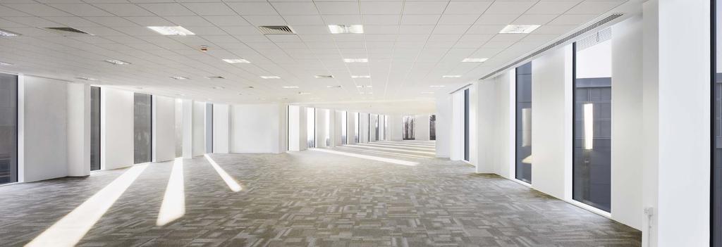 specification VRV air conditioning Full access raised floors (clear void 150mm) Suspended ceilings with LG7 compliant lighting 2.