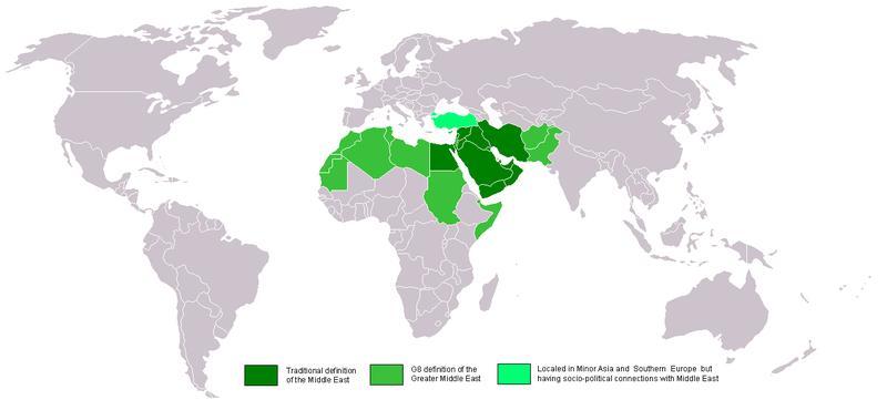 Figura: 8: Harta e rajonit Lindja e Mesme e Madhe 1.7.