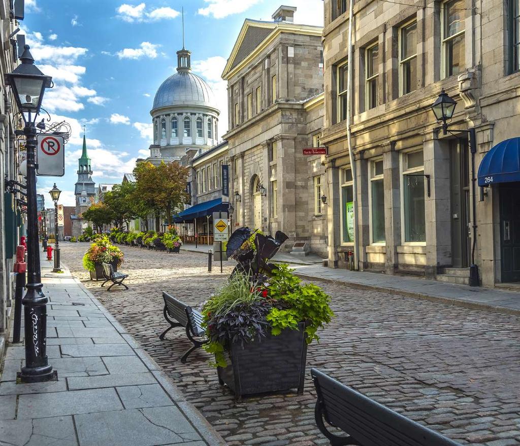 DAY 14 Québec City Excursion The heart of French Canada and the old town is a UNESCO World Heritage Site. DAY 15 Moncton Enjoy a city tour of Montréal.