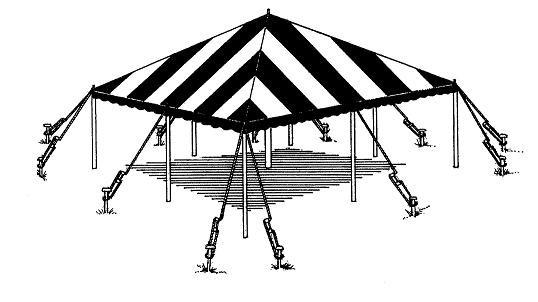 Canopies and Canopy Packages (includes chairs and tables).