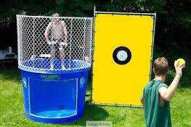 CARNIVAL Dunk Tank with clear window, holds 500 gallons, trailer-mounted $ 260.