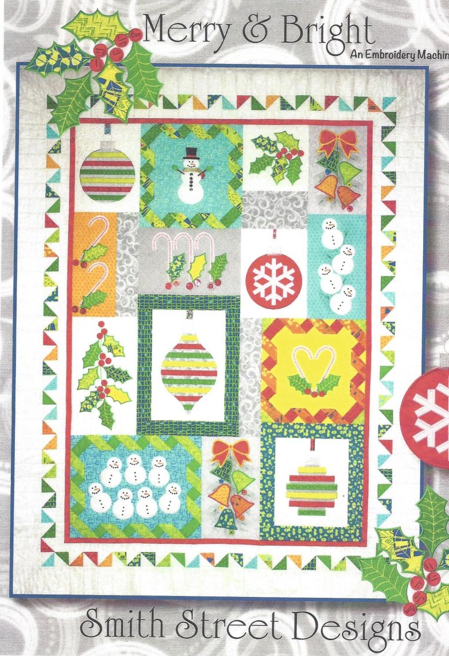 Announcing our new block of the month Bright by Smith Street Make this stunning Christmas themed quilt to be completed in time