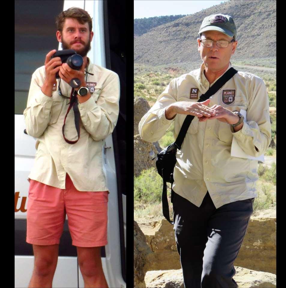 Our drivers, guides, and naturalists for our big adventure were Scott Morris and Matt Turner.