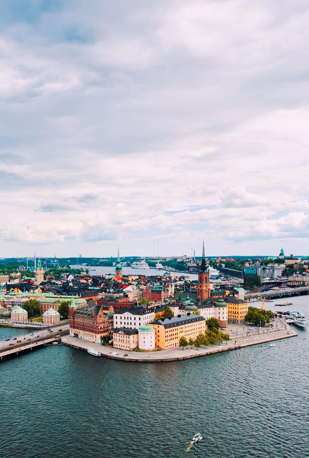 Sweden and the Stockholm region Sweden is one of the most competitive and productive economies in the world, leading within innovation and with refined consumers and a open mindset to international