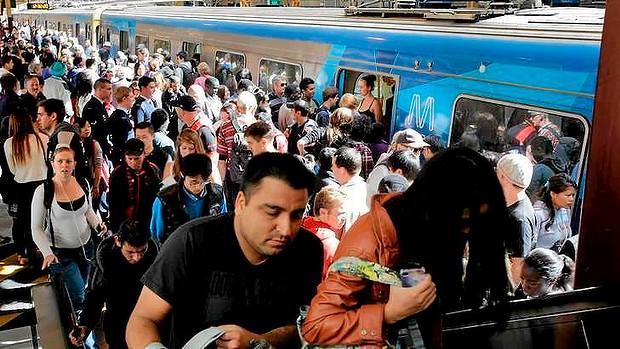 Melbourne rail demand growth has been impressive by any standard; but overcrowding has grown with it 240.0 220.