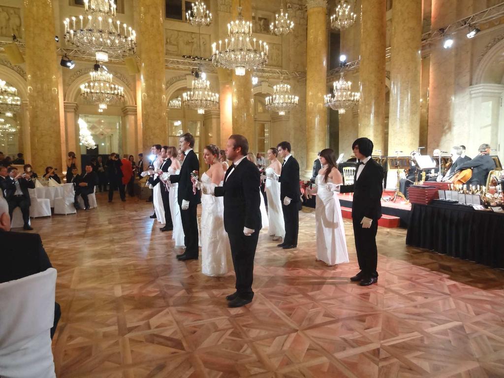 -/person Ladies program: Grand traditional ballroom inside the hotel **) Visit to the Imperial Schönbrunn Palace,