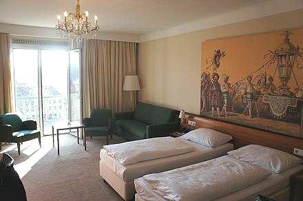 Grand ball room **) We can offer this contingent of fix reserved rooms on a first come, first served base, for a low price (compared to other equal hotels in Vienna during this time) if You make Your