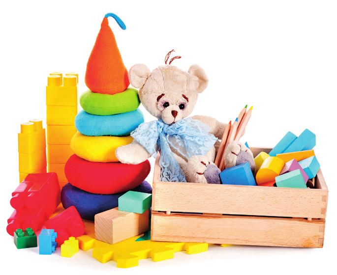 You may only borrow these toys when a child-care worker or nurse says it is okay.