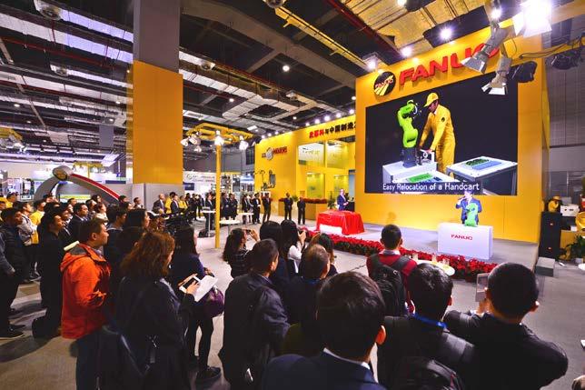 brand awareness and shows the adjustment transformation of achievements in recent years. Shanghai -FANUC Robotics Co.