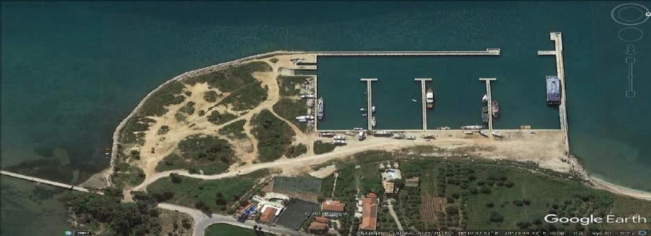 Argostoli Marina (Cephalonia Ionian Islands) Future openings Currently the land area is occupied by: There are no buildings within the land area of the marina The land area is used as a dry storage