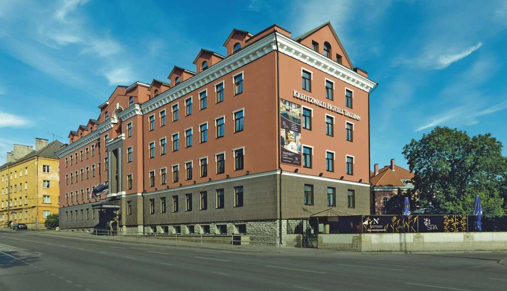 A great value lifestyle hotel located in a historical limestone building and taking its name from the national poet of Estonia, the Kreutzwald Hotel Tallinn features themes