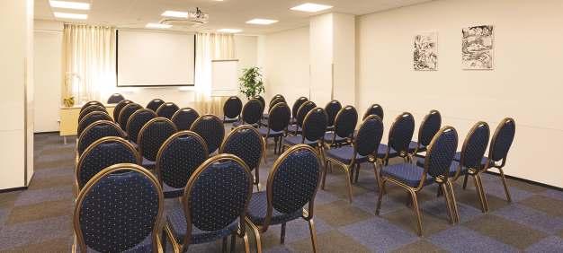 They seat 27-55 delegates and are perfect for smaller meetings, seminars and training sessions.