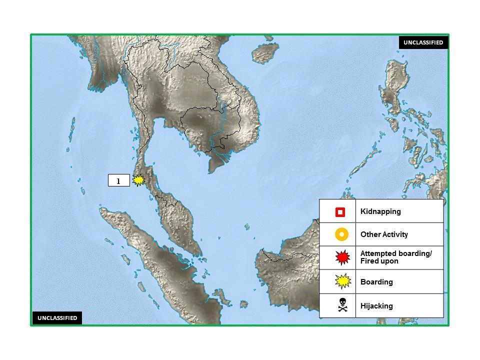 I. (U) EAST ASIA - SOUTHEAST ASIA - INDIAN SUBCONTINENT: Figure 7. East Asia - Southeast Asia - Indian Subcontinent Piracy and Maritime Crime 1.