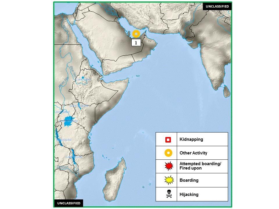 6. (U) NIGERIA: On 22 November, a merchant vessel was boarded by armed pirates near position 04:13N - 008:03E, 19 nm south of the Kwa Ibo coast.