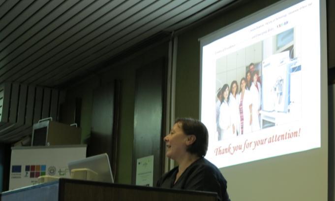 presentations, etc. Presentation of Jelena Živančev Experience of the CEFSER early stage researcher Next, Dr.