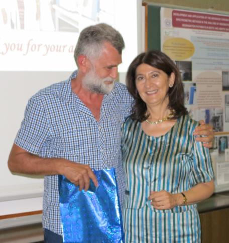 Dr. Biljana Škrbid with Prof. Dr.