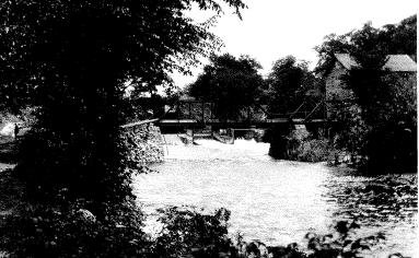 25 This photograph, taken in July of 1906, shows a downstream view of the