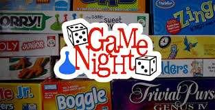 7.Game Night Tuesday, January 8, 2019 5:00 PM to 7:30 PM Chet and Matts Pizza 1013 E.