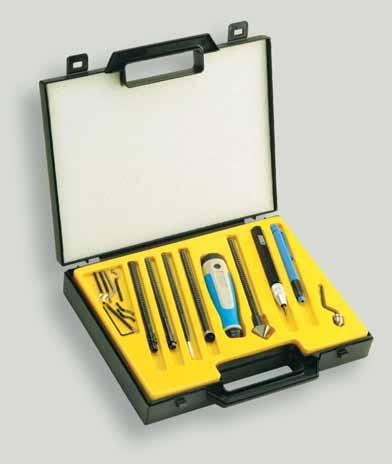KITS PLATINUM BOX NG9500 Collected to meet the total requirements of tool and die makers and for deburring specialists Double Burr NogaGrip handle NogaGrip 3 handle Teddy Burr handle