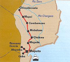 development Corridor, which include the rehabilitation of 77km of railway line from Malawi to Entre Lagos in Mozambique, the construction of a bridge at Chiromo, and the extension of the railway line