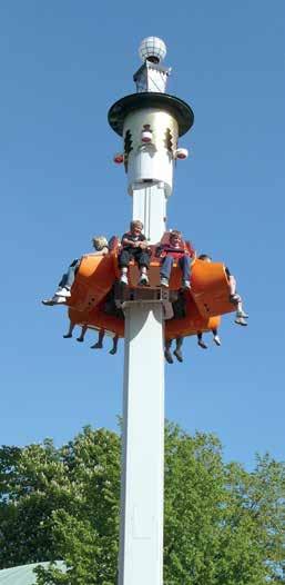 fun rides Family freefall tower also available