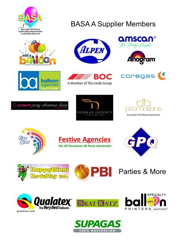 OUR MEMBER SUPPLIERS