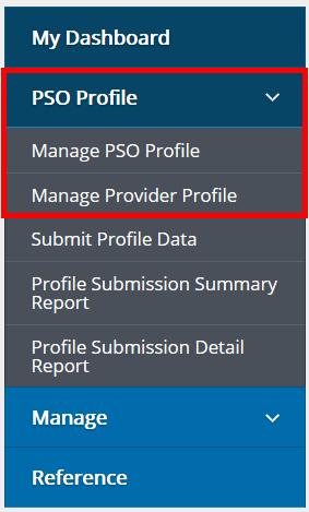 Locating the Provider Profile Excel Report 1. Log into your account. 2.