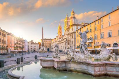 Overnight in Rome Wednesday, July 17 th Rome Morning guided walking tour of Rome including admission to the Colosseum Lunch on own Early afternoon free to explore the