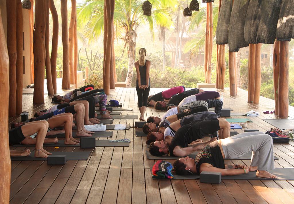 FACILITIES Playa Viva offers several locations for yoga including: Yoga Platform, Tower Observatory,